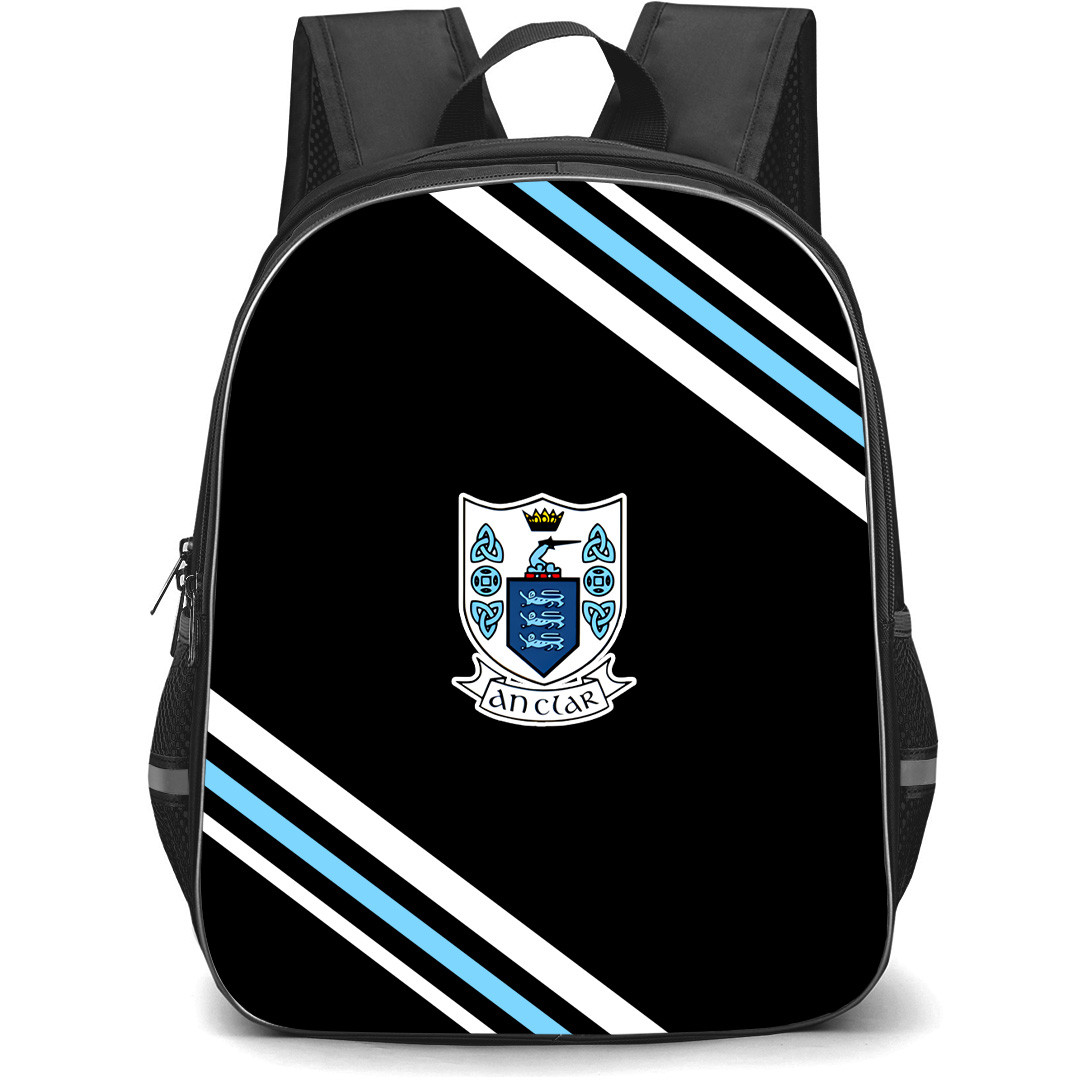 Clare County Football Team Backpack School Bag StudentPack - Clare County Football Team Large Logo With Stripe