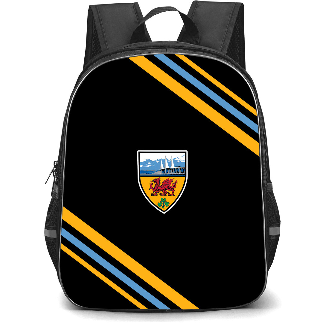 Gloucestershire GAA Backpack School Bag StudentPack - Gloucestershire GAA Large Logo With Stripe