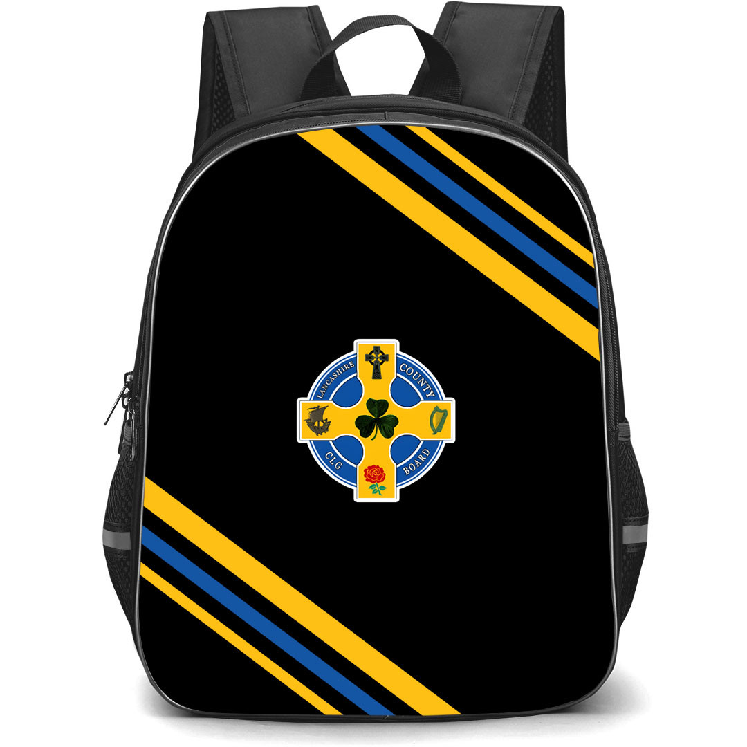 Lancashire GAA Backpack School Bag StudentPack - Lancashire GAA Large Logo With Stripe
