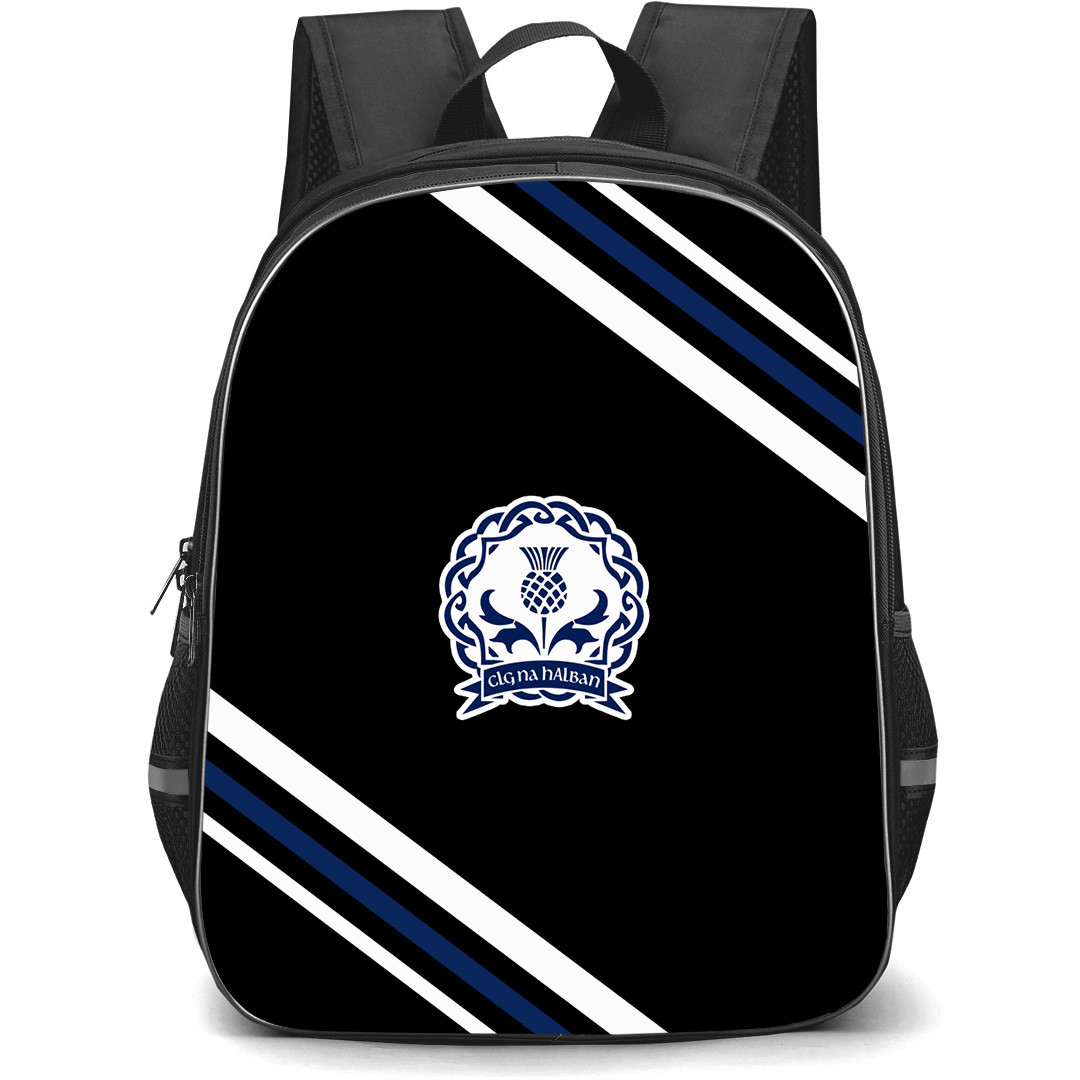Scotland GAA Backpack School Bag StudentPack - Scotland GAA Large Logo With Stripe