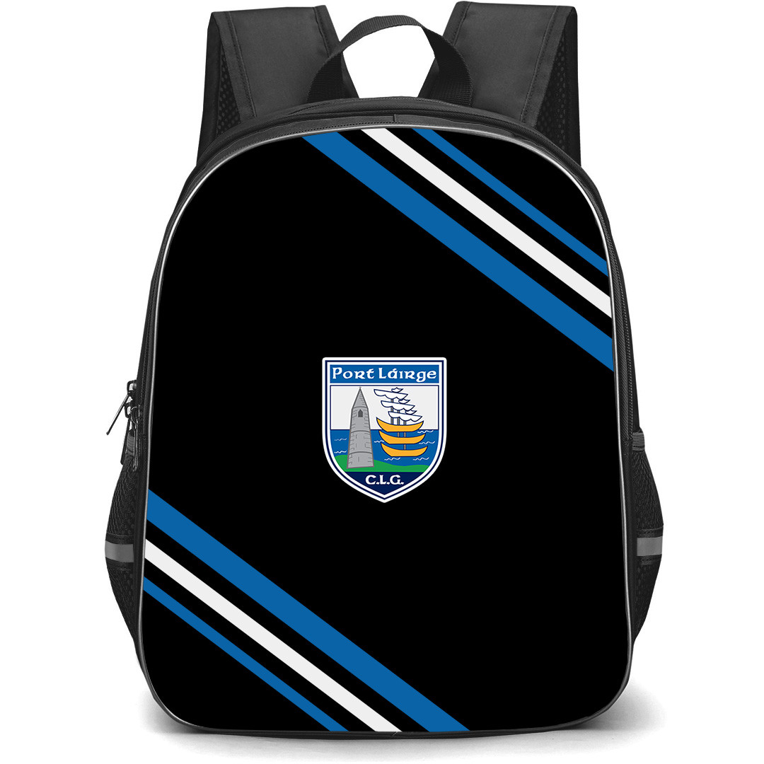 Waterford County Football Team Backpack School Bag StudentPack - Waterford County Football Team Large Logo With Stripe