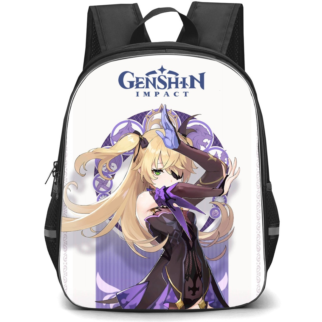 Genshin Impact Fischl Backpack StudentPack - Fischl Character Series