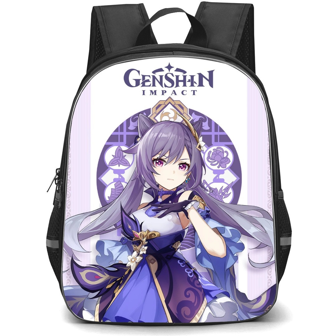 Genshin Impact Keqing Backpack StudentPack - Keqing Character Series