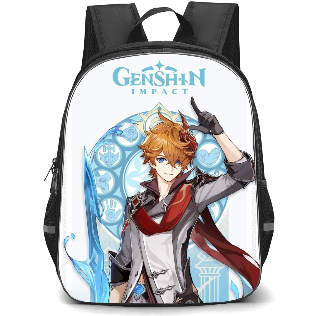 Genshin Impact Tartaglia Backpack StudentPack - Tartaglia Character Series