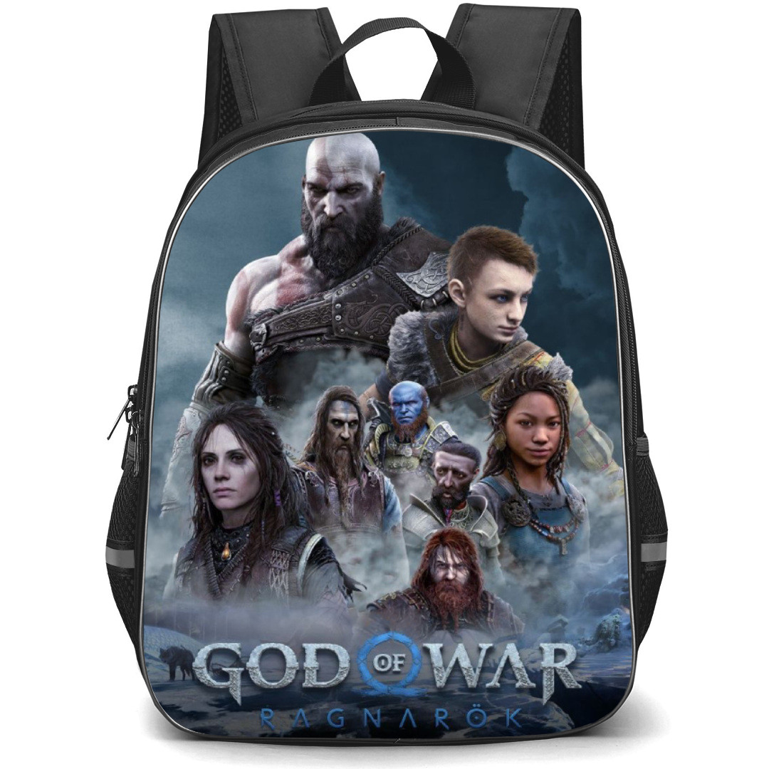 God of War Ragnarok Backpack StudentPack - Characters Series Poster