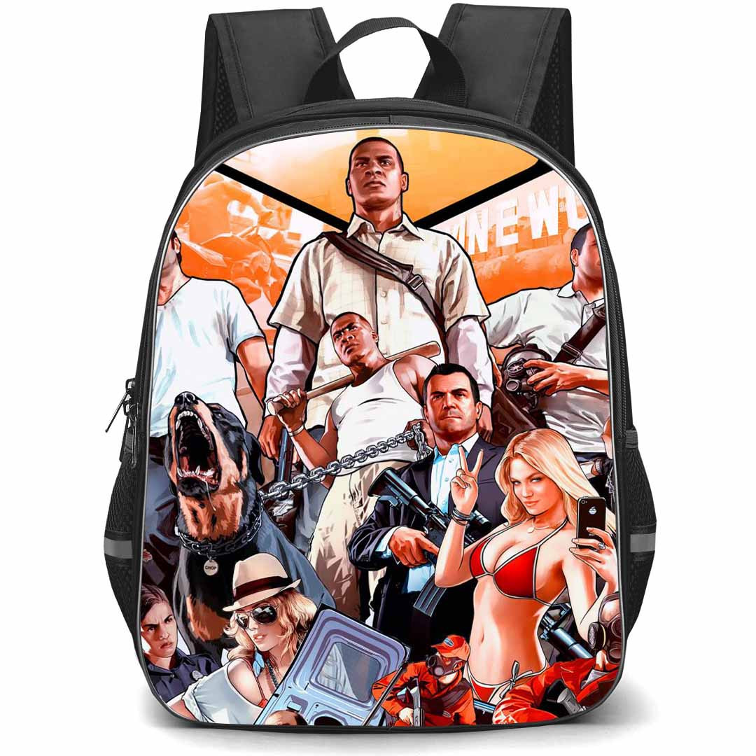 Grand Theft Auto Backpack StudentPack - Grand Theft Auto Collage