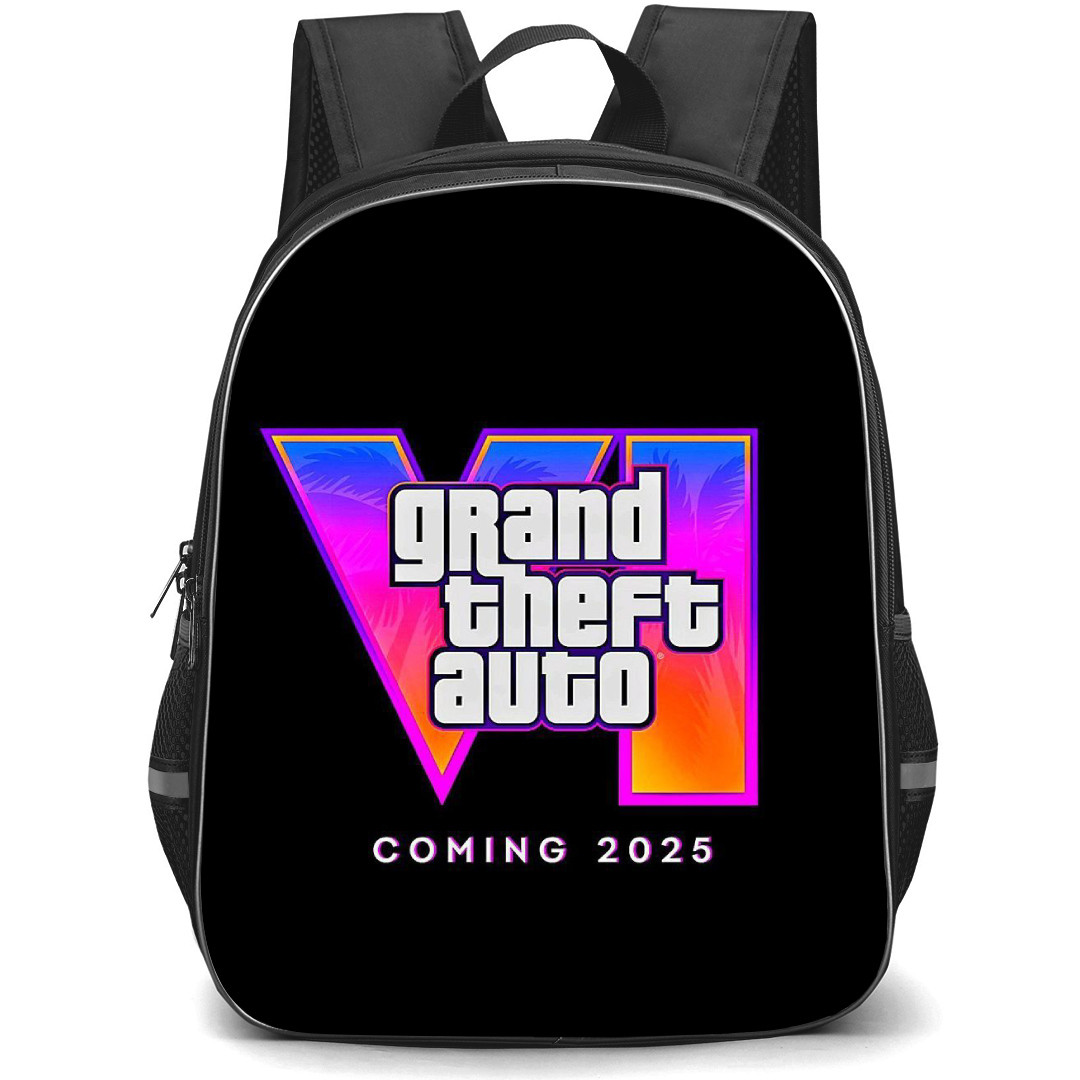 GTA VI Backpack StudentPack - Coming 2025 Poster Art