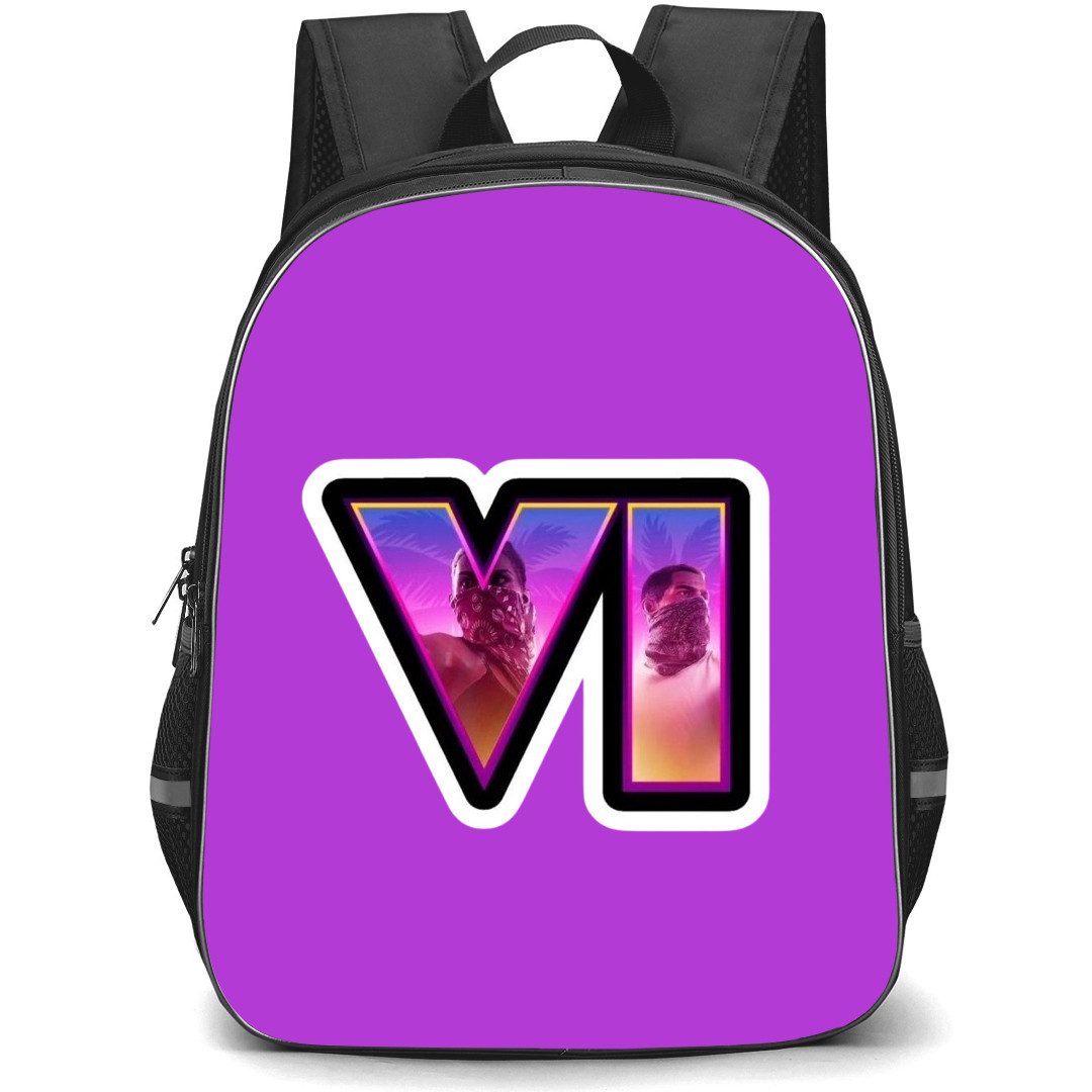 GTA VI Backpack StudentPack - Sticker Art Bandanas