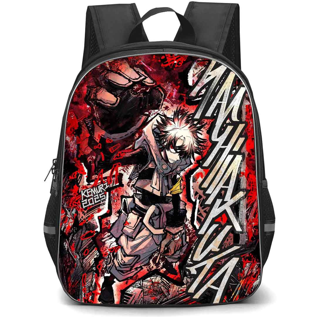 Gachiakuta Rudo Surebrec Backpack StudentPack - Gachiakuta Rudo Surebrec Anime Art Poster