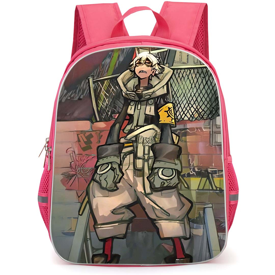 Gachiakuta Rudo Surebrec Backpack StudentPack - Gachiakuta Rudo Surebrec Standing Concept Art Poster