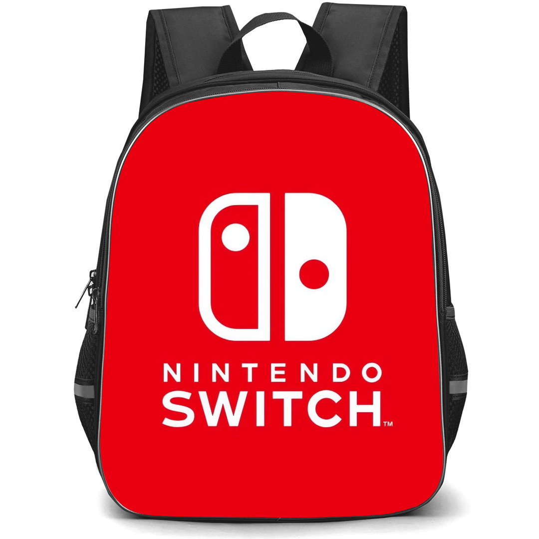 Gamer Backpack StudentPack - Nintendo Switch Logo Red Background