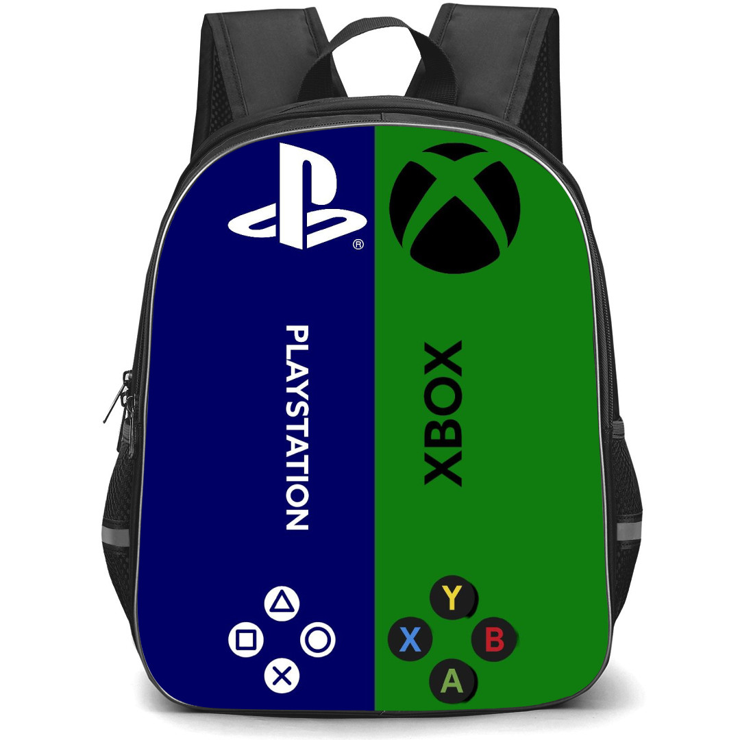 Gamer Backpack StudentPack - Play Station Vs Xbox