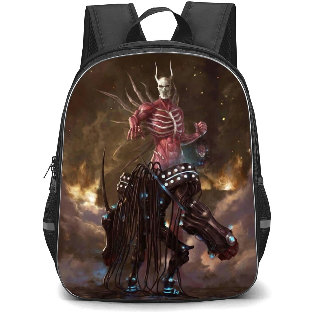 Gantz Backpack School Bag StudentPack - Gantz Hachiro Oka Vs Nurarihyon Boss Battle