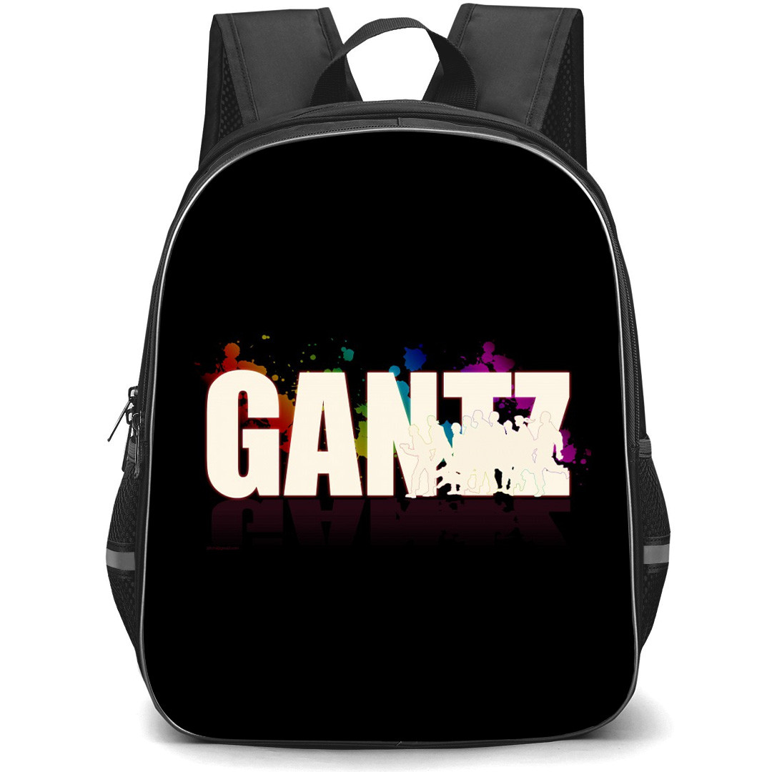 Gantz Backpack School Bag StudentPack - Gantz Series Logo Splatter Poster
