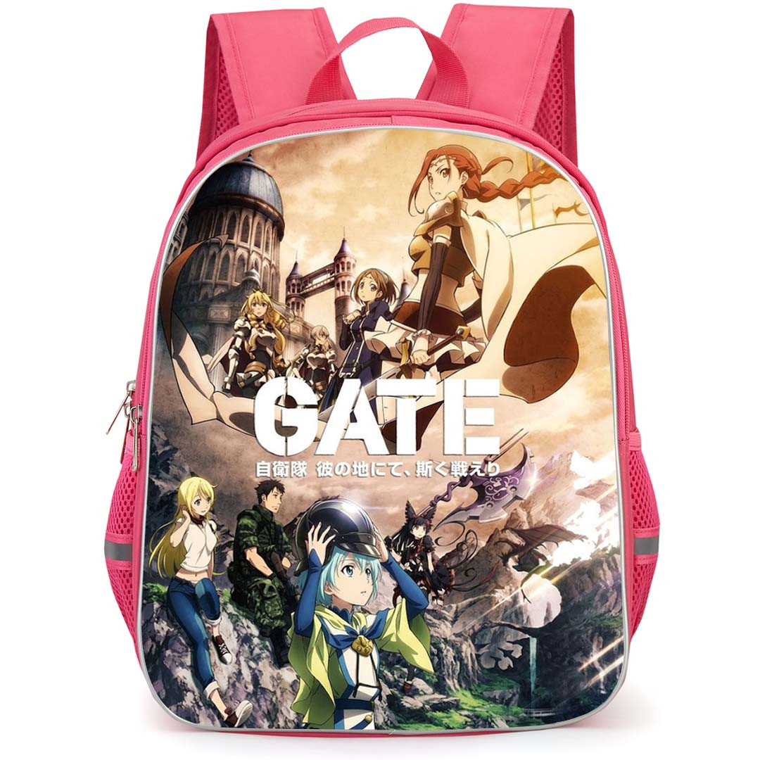 Gate Backpack School Bag StudentPack - Gate Characters Anime Official Poster