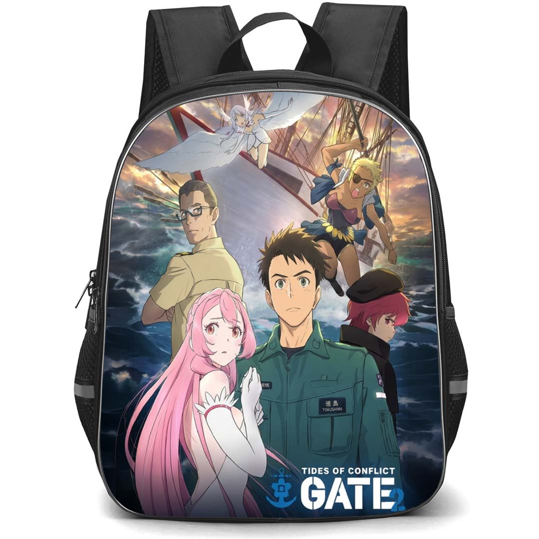 Gate Backpack School Bag StudentPack - Gate Characters Tides Of Conflict Series Poster