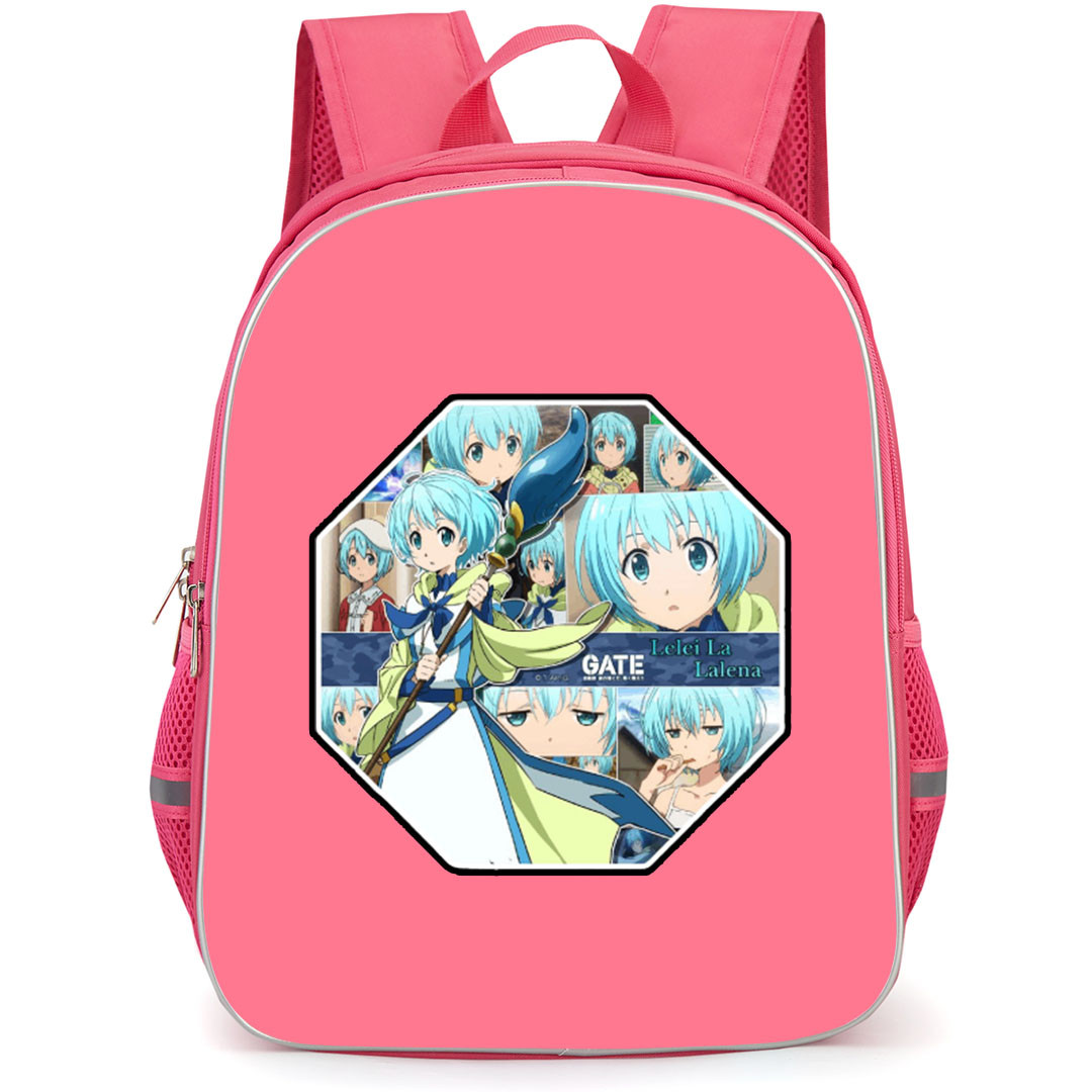 Gate Lelei La Lalena Backpack School Bag StudentPack - Lelei La Lalena Portrait Collage Sticker