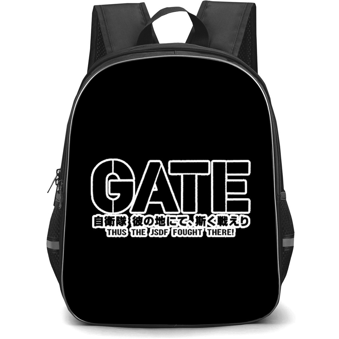 Gate Backpack School Bag StudentPack - Gate Series Logo Wordmark Sticker