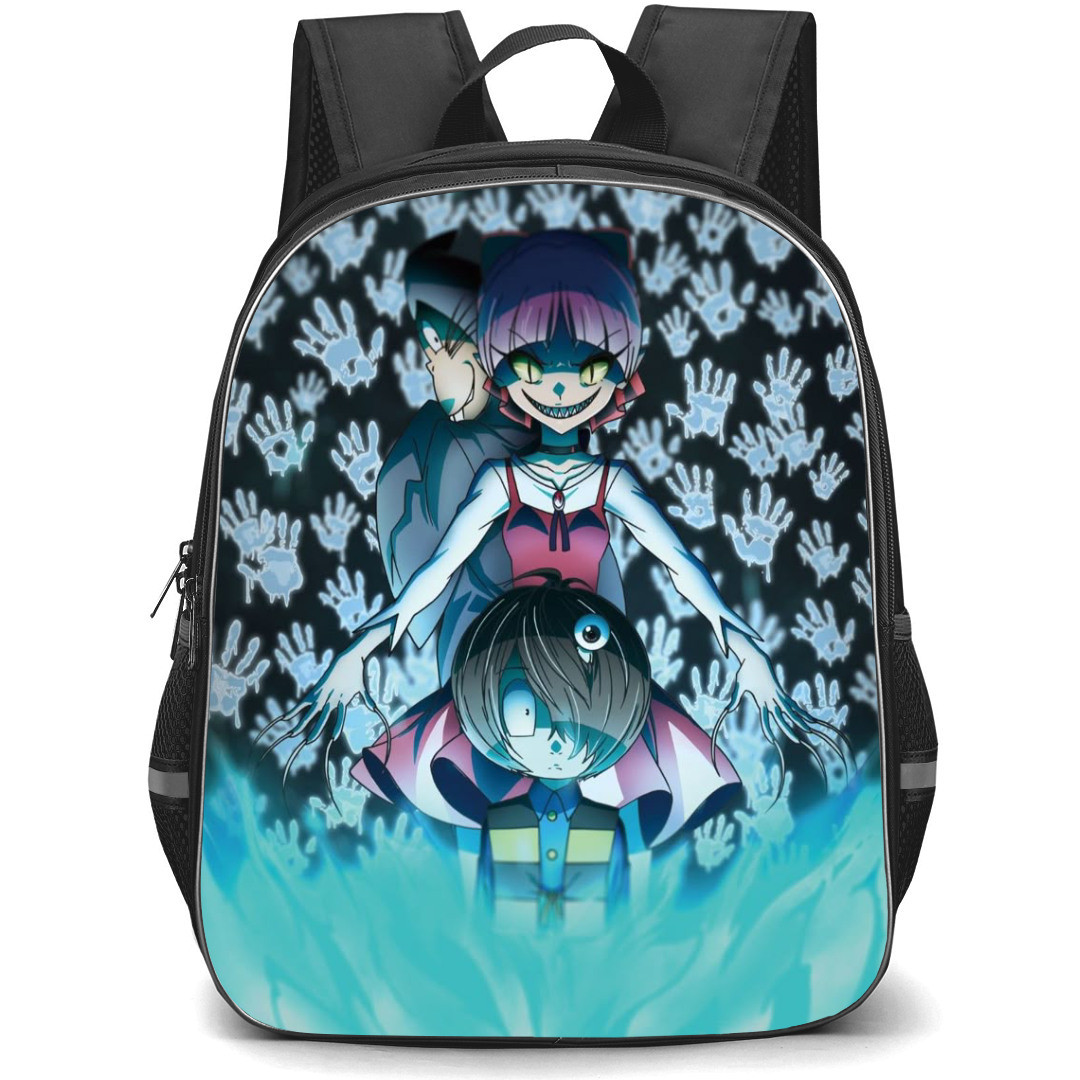 Gegege No Kitaro Backpack School Bag StudentPack - Characters Creepy Hands Pattern Poster