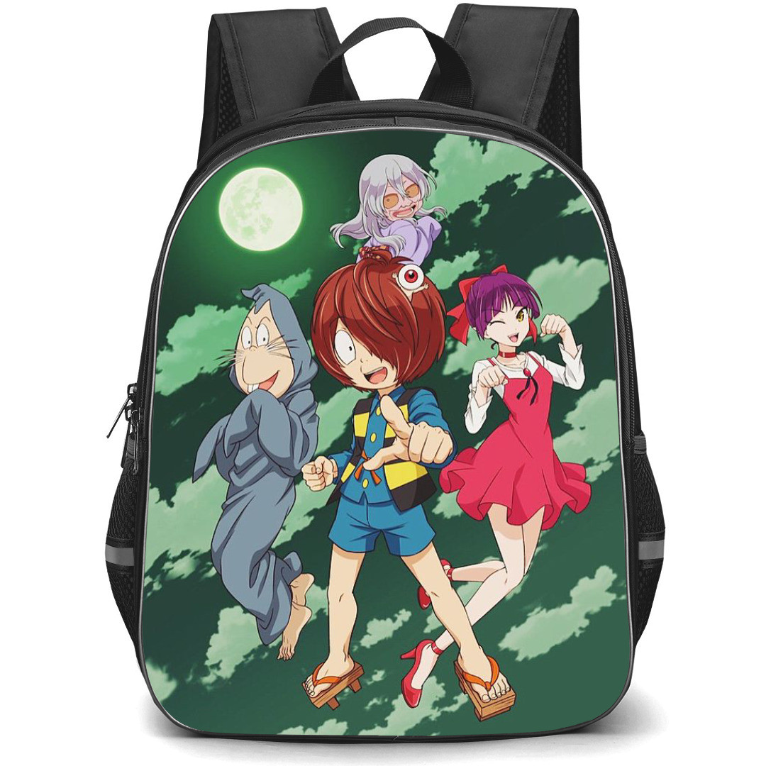 Gegege No Kitaro Backpack School Bag StudentPack - Characters Happy Portrait Moon Poster