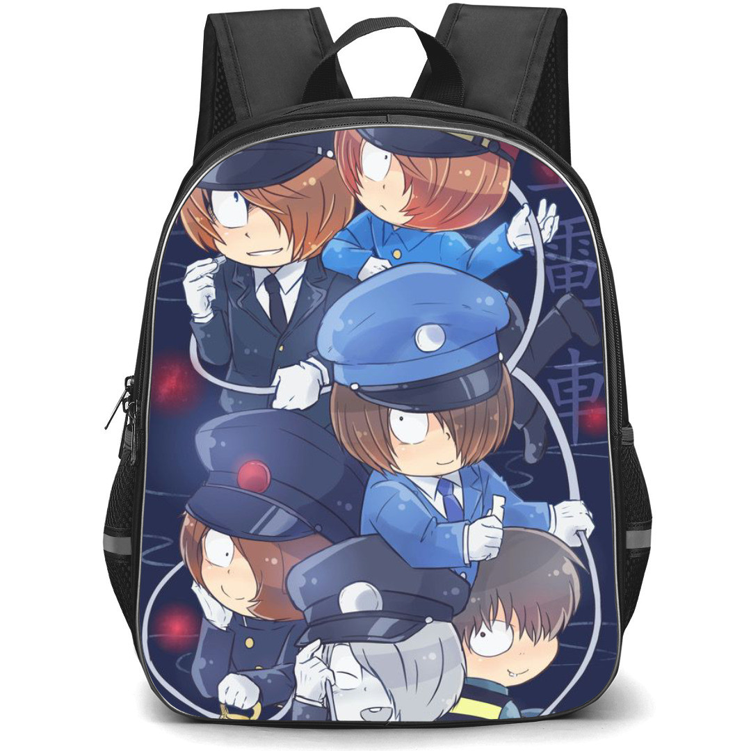 Gegege No Kitaro Kitaro Backpack School Bag StudentPack - Kitaro Suit Collage Portrait Poster