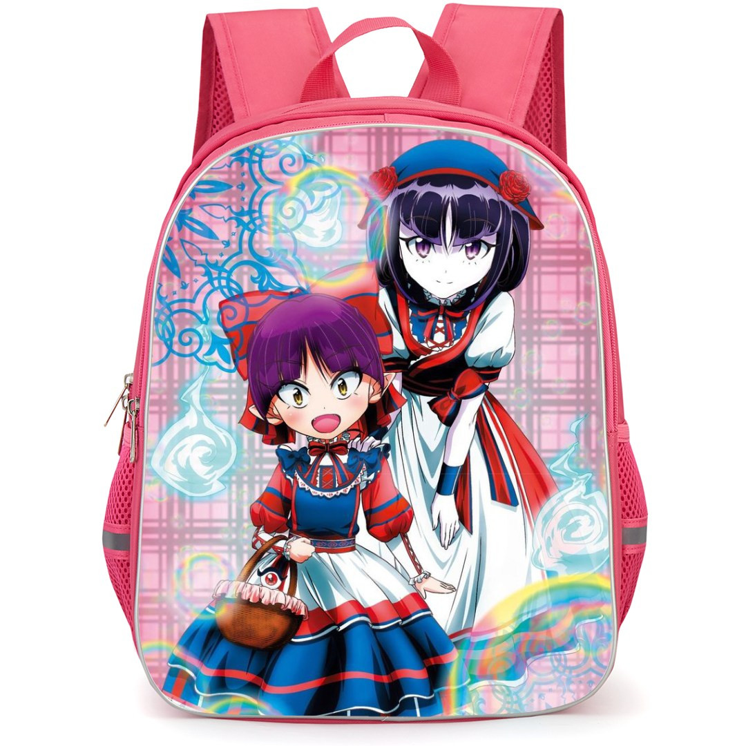 Gegege No Kitaro Backpack School Bag StudentPack - Neko Musume And Hanako San Smiling PortraitPoster
