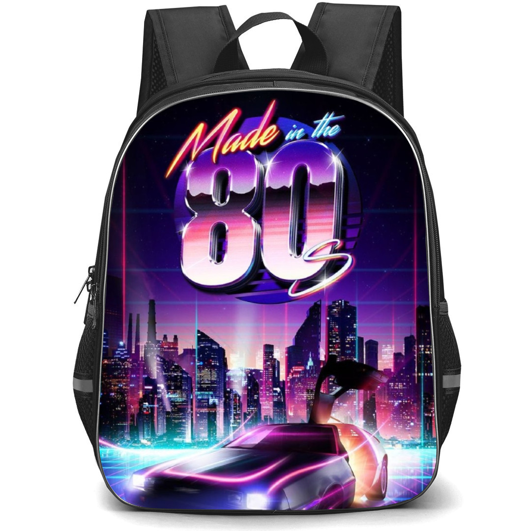 80s Backpack Student Pack - Made In The 80s Blue Background