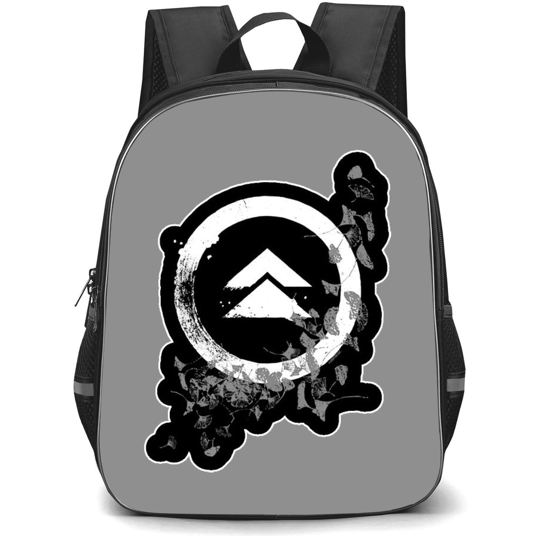 Ghost of Tsushima Backpack StudentPack - Crest With Leaves Sticker