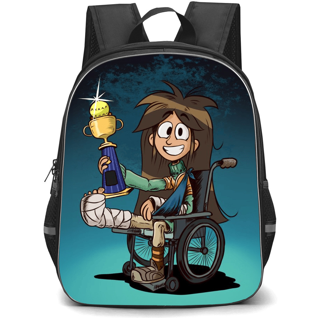 The Ghost And Molly McGee Libby Backpack StudentPack - Libby On Wheelchair Trophy