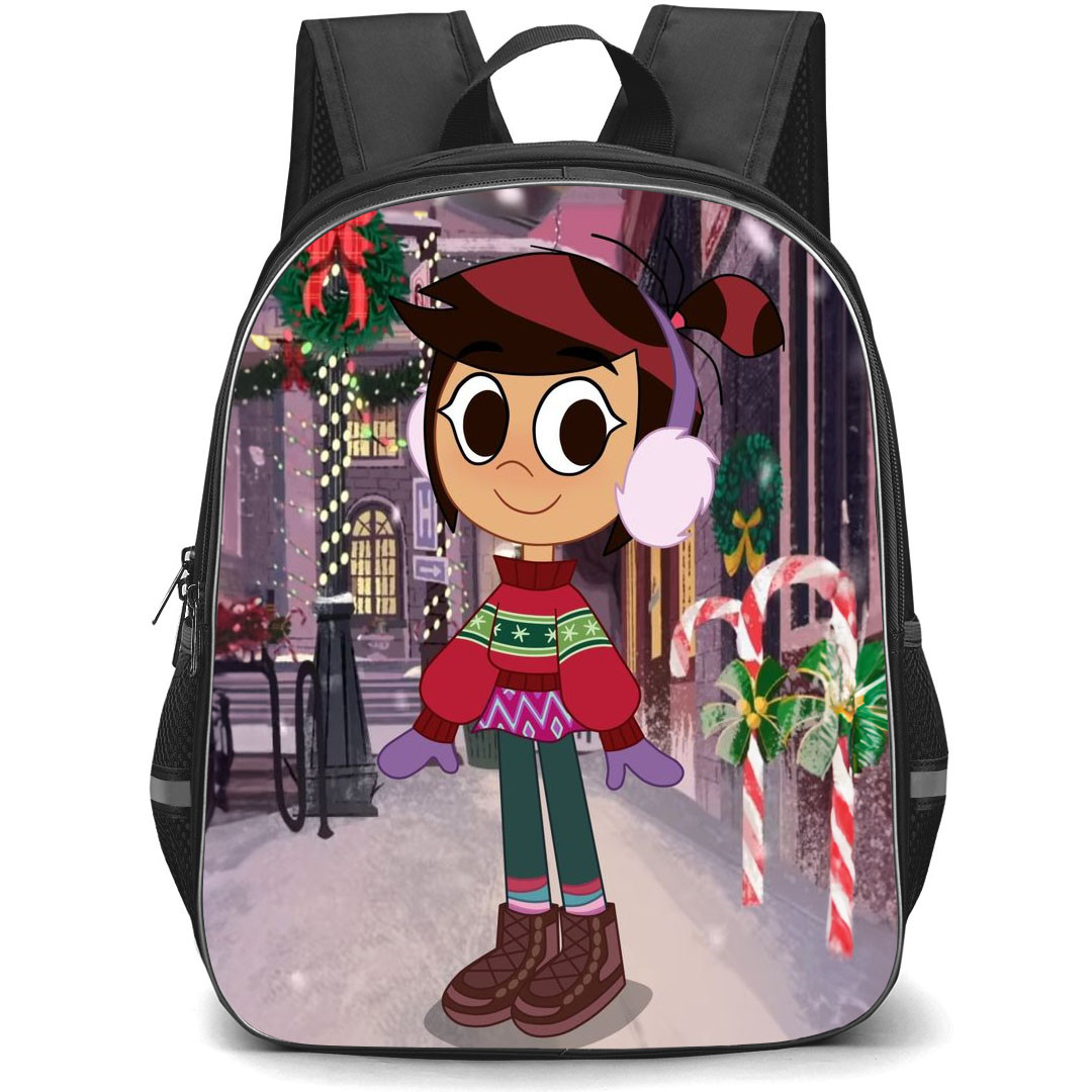 The Ghost And Molly McGee Molly Backpack StudentPack - Molly Christmas Portrait