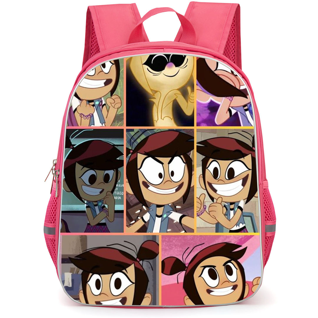 The Ghost And Molly McGee Molly Backpack StudentPack - Molly Happy Collage