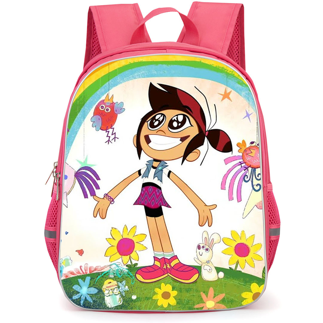 The Ghost And Molly McGee Molly Backpack StudentPack - Molly Happy Rainbow