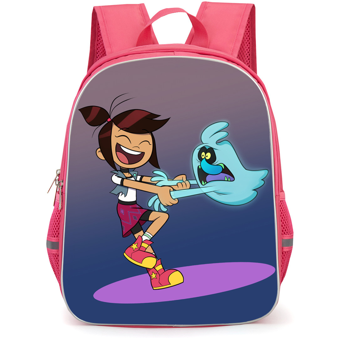 The Ghost And Molly McGee Backpack StudentPack - Molly And Scratch Happy