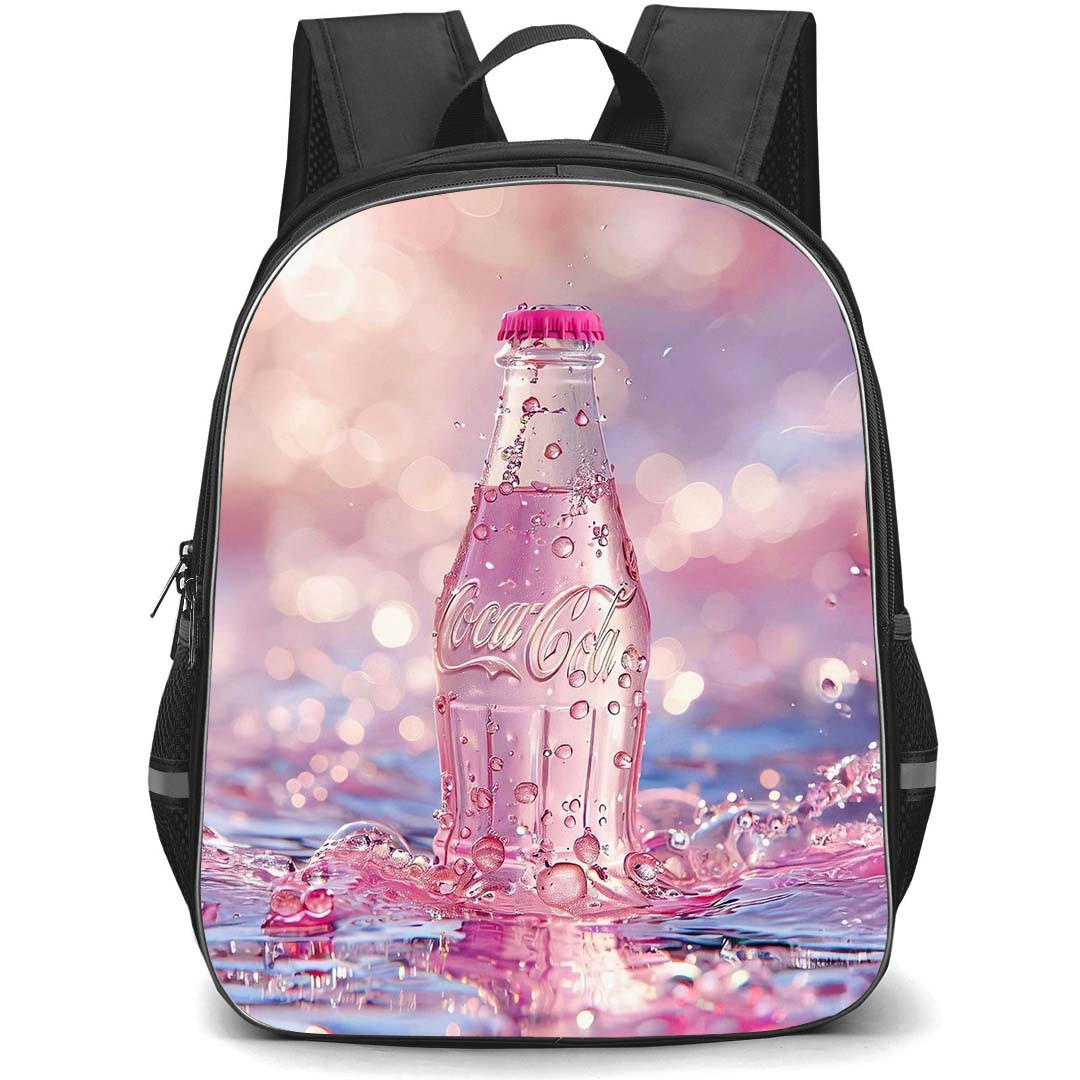 Girlish Backpack StudentPack - Girlish Pink Coca Cola