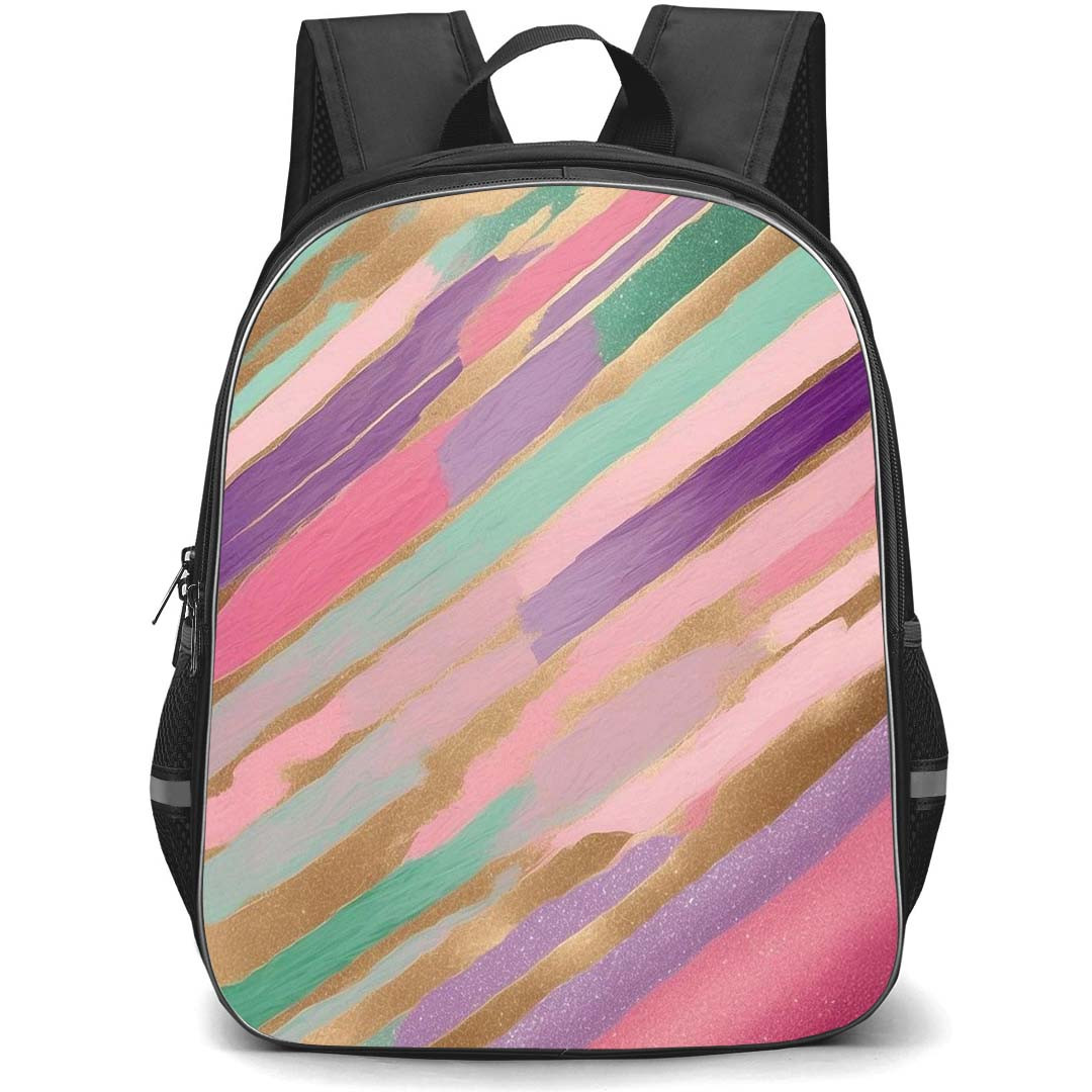 Girlish Backpack StudentPack - Girlish Pink And Purple Color Palette