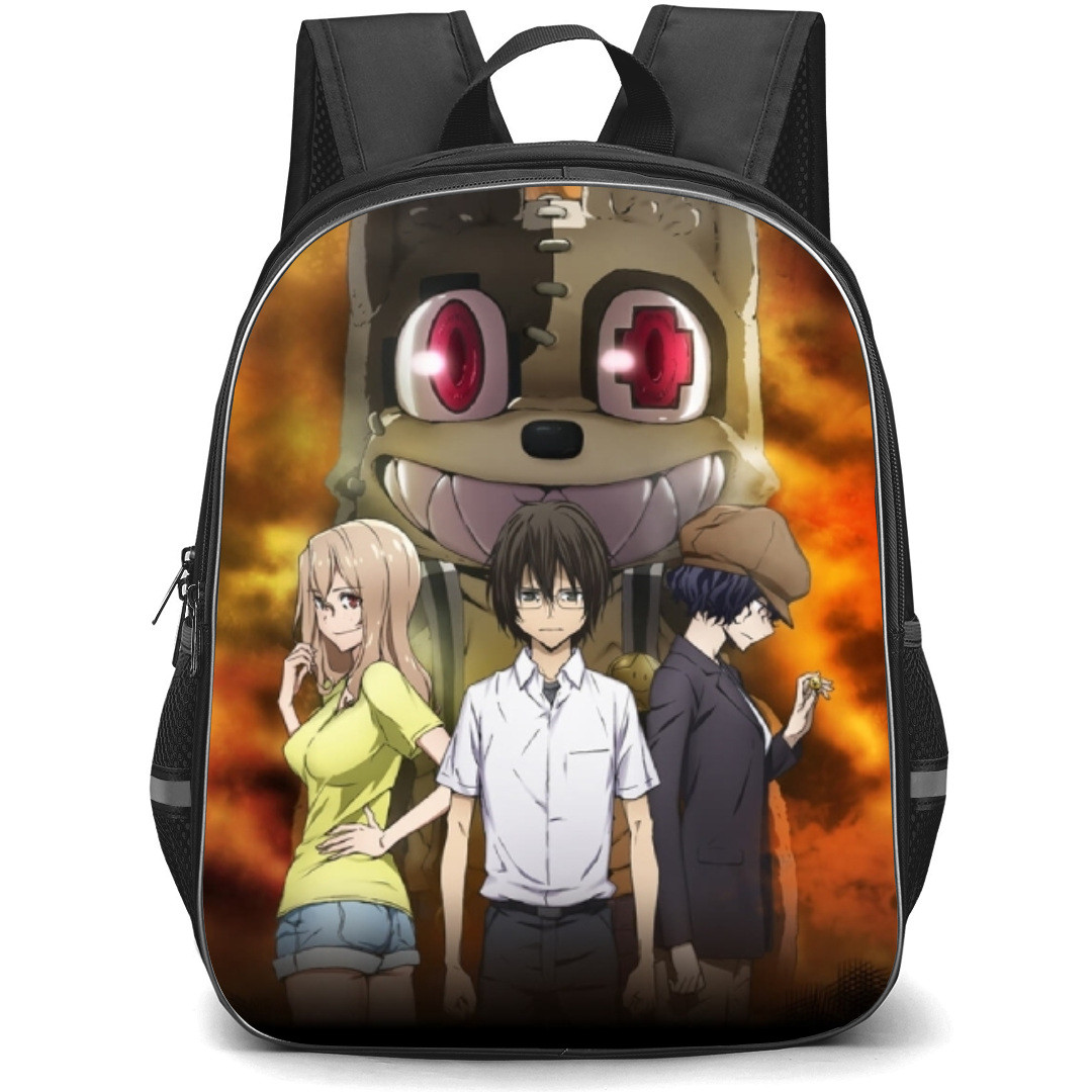 Gleipnir Backpack StudentPack - Characters Brown Smoke Background