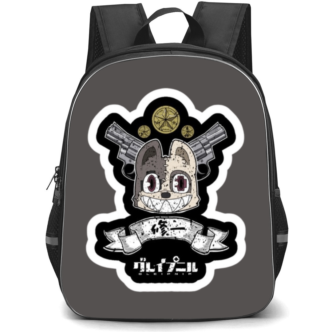 Gleipnir Backpack StudentPack - Gleipnir Double Guns Sticker Art
