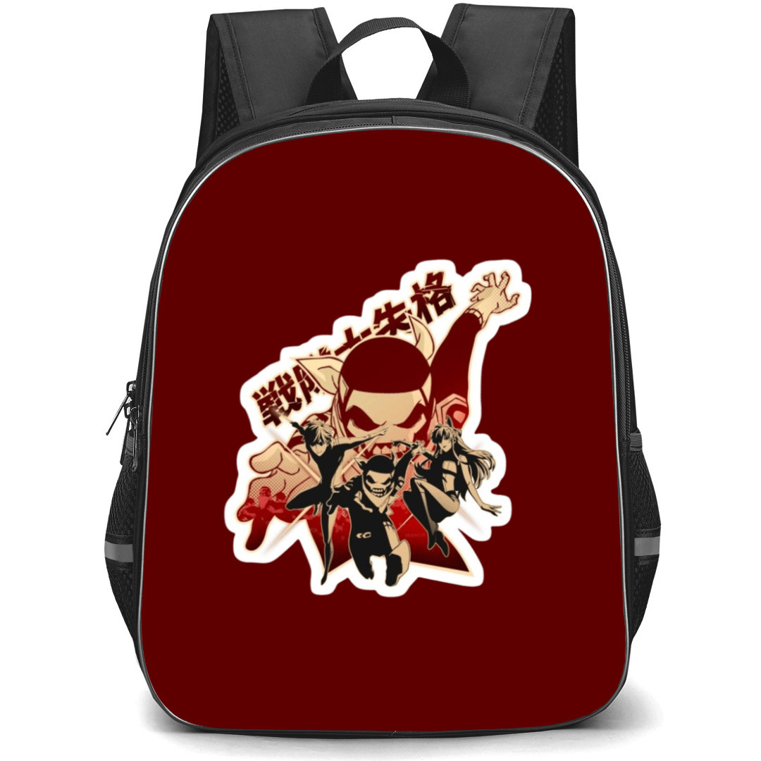 Go Go Loser Ranger Backpack StudentPack - Go Go Loser Ranger Characters Sticker Art