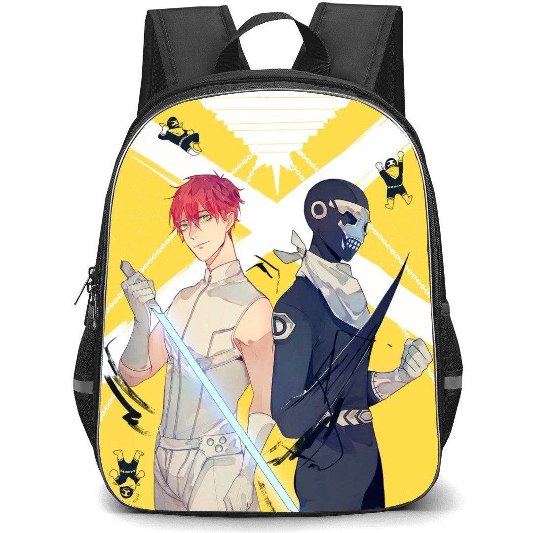 Go Go Loser Ranger Backpack StudentPack - Go Go Loser Ranger Fighter D Hibiki Sakurama Side Portrait
