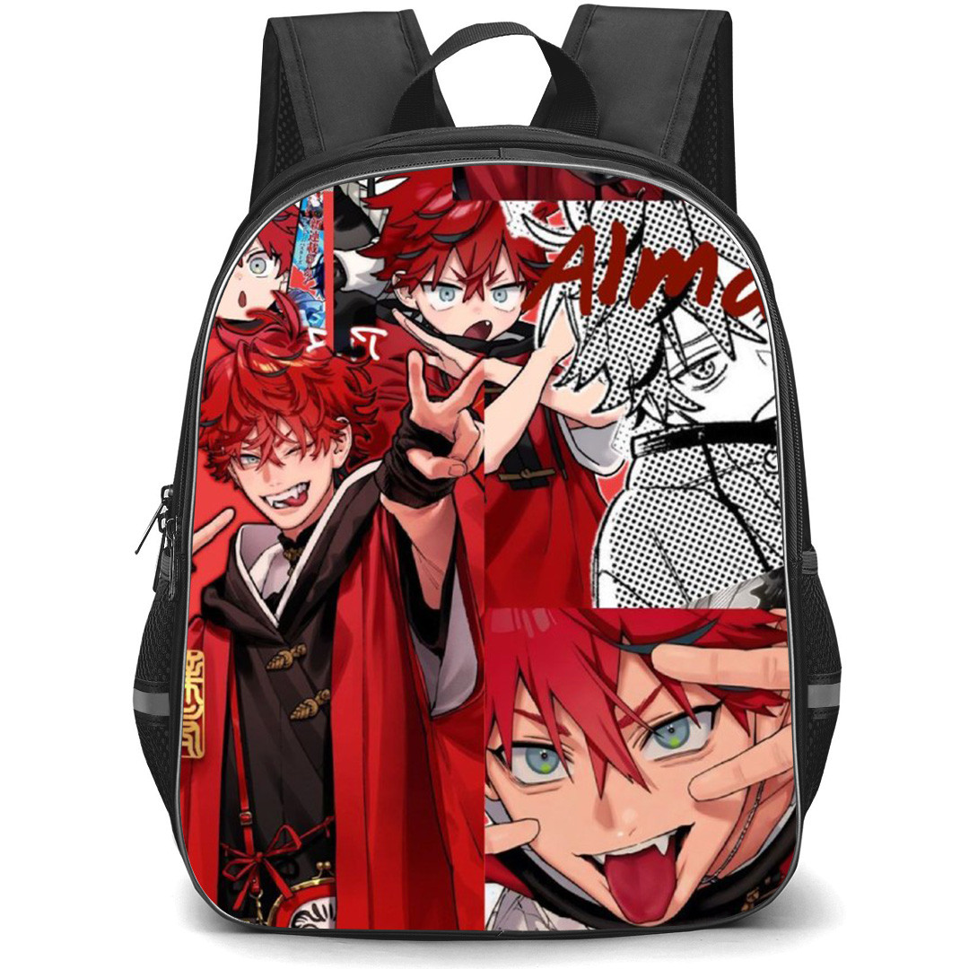 Gokurakugai Alma Backpack School Bag StudentPack - Alma Chibi Wacky Collage