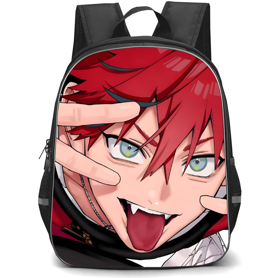 Gokurakugai Alma Backpack School Bag StudentPack - Alma Tongue Out Portrait
