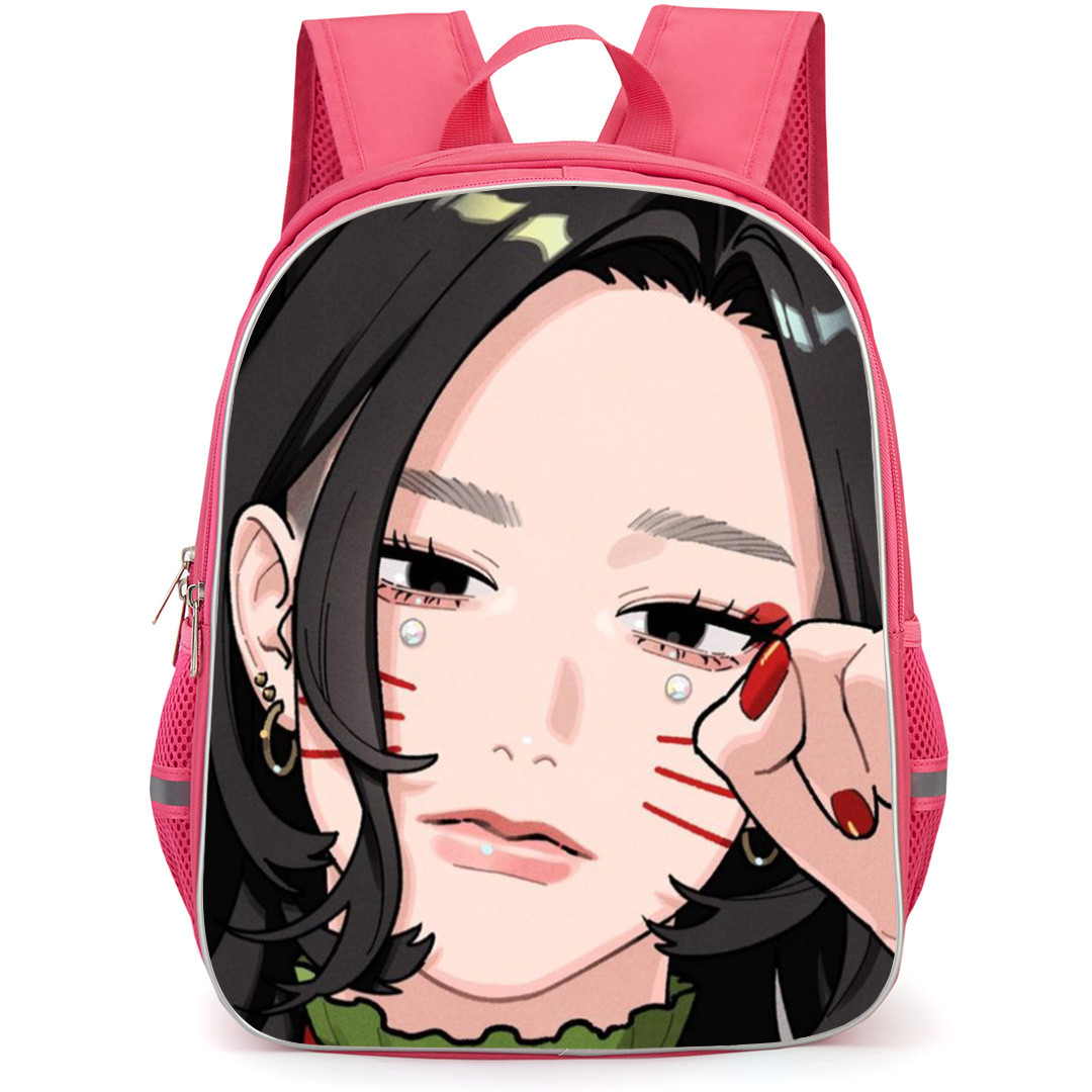 Gokurakugai Dara Kurogane Backpack School Bag StudentPack - Dara Kurogane Furry Portrait