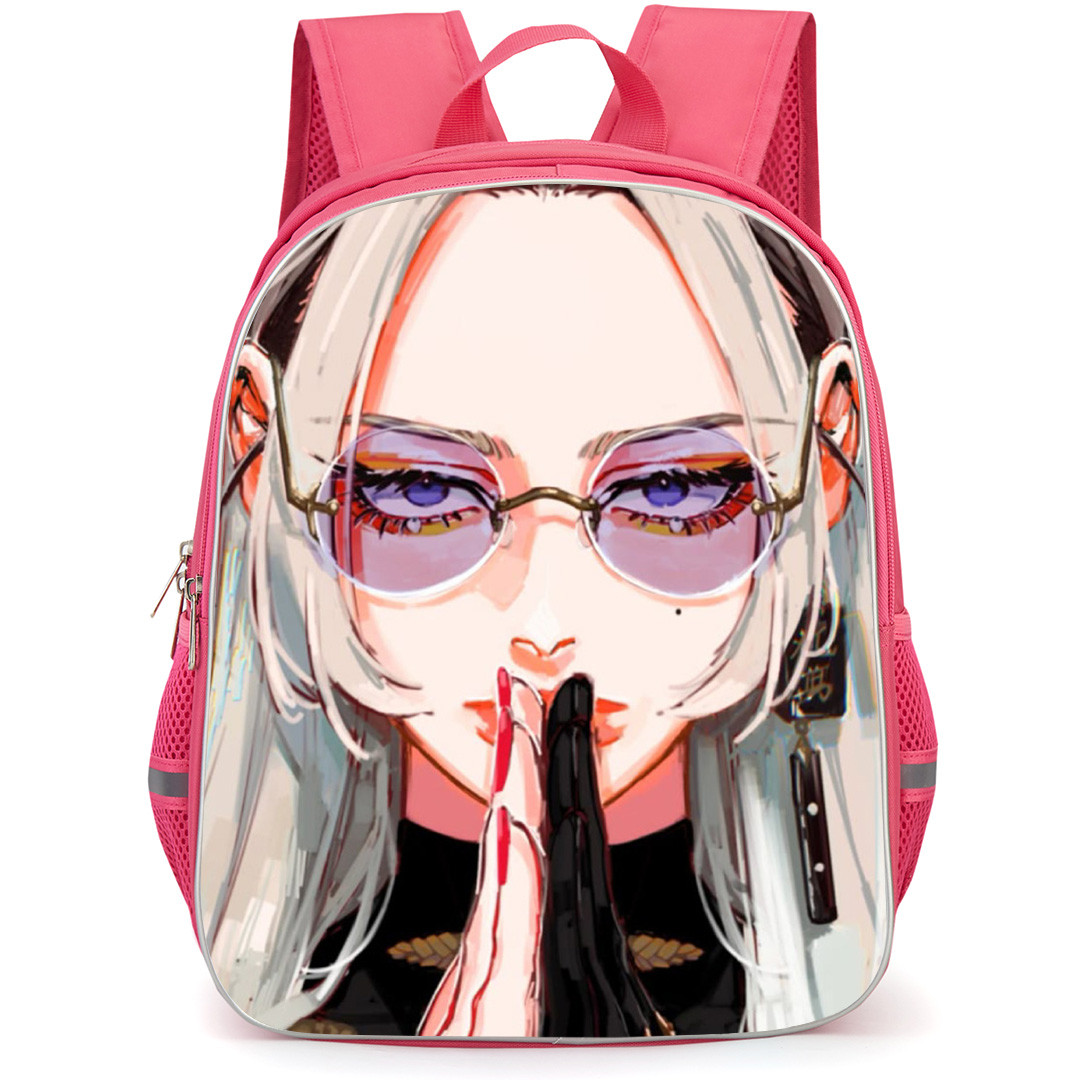 Gokurakugai Tao Saotome Backpack School Bag StudentPack - Tao Saotome Fierce Oil Portrait