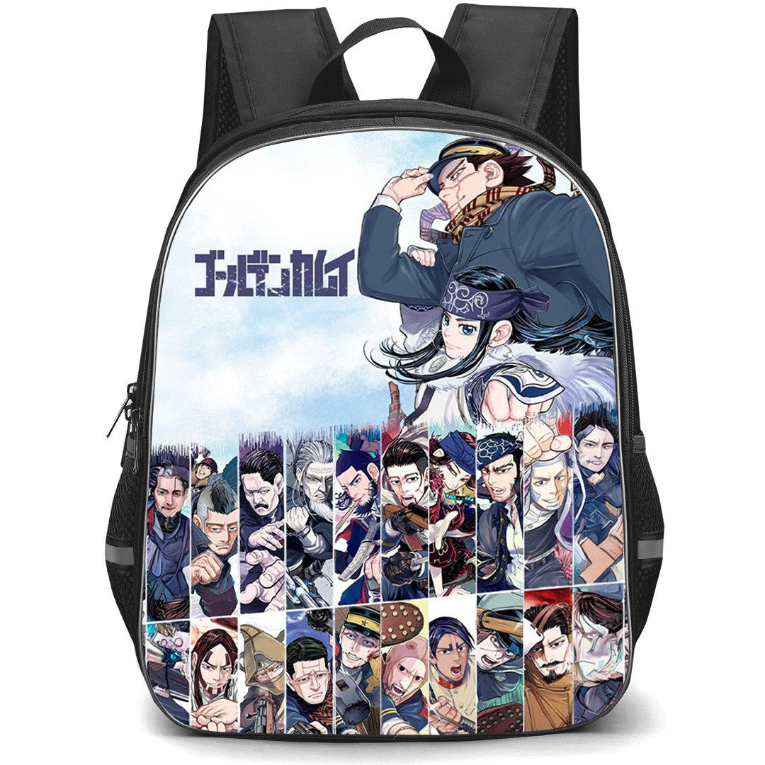 Golden Kamuy Backpack School Bag StudentPack - Golden Kamuy All Characters Portrait Poster