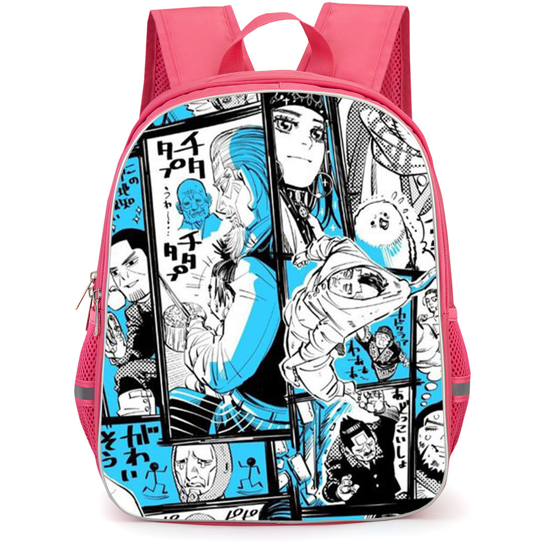 Golden Kamuy Backpack School Bag StudentPack - Golden Kamuy Comic Art Poster