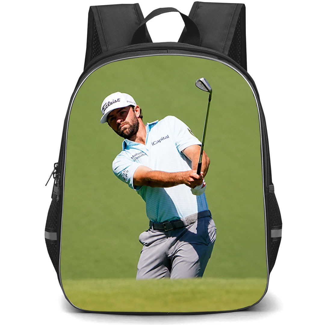 Golf Cameron Young Backpack School Bag StudentPack - Cameron Young Precision Iron Shot Poster