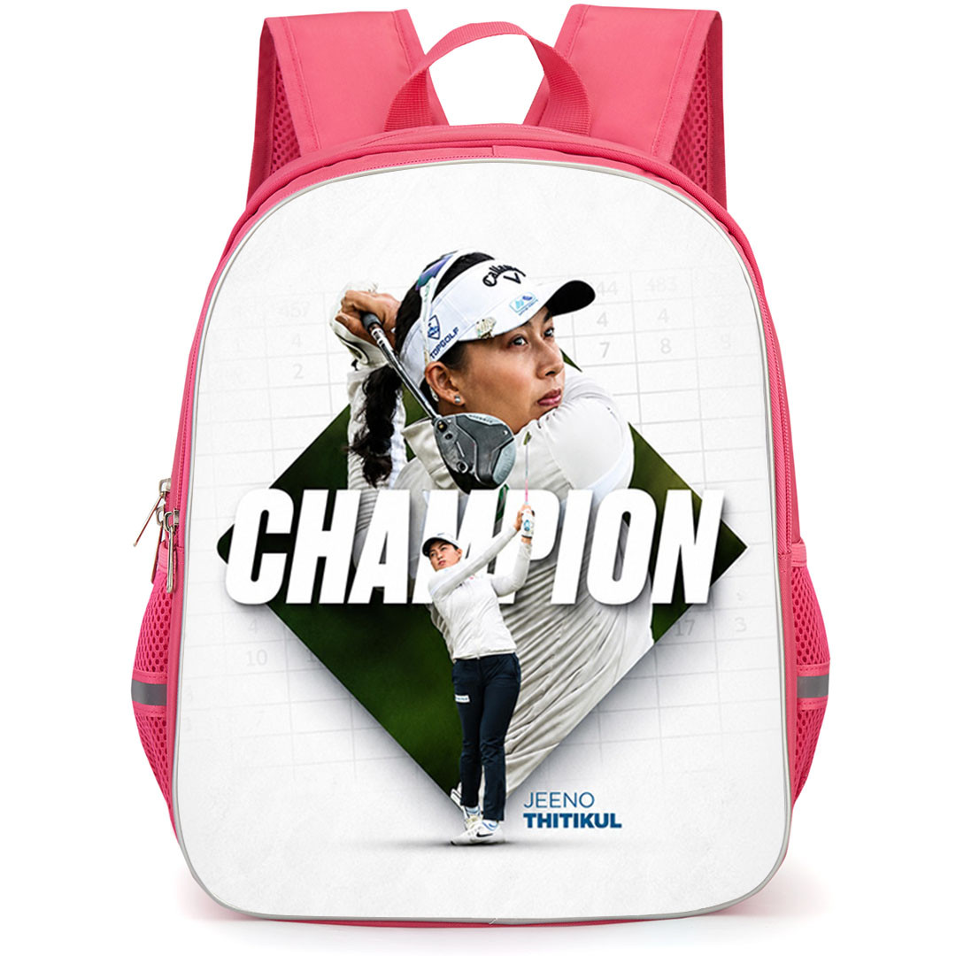 Golf Atthaya Jeeno Thitikul Backpack School Bag StudentPack - Atthaya Jeeno Thitikul LPGA Star Poster