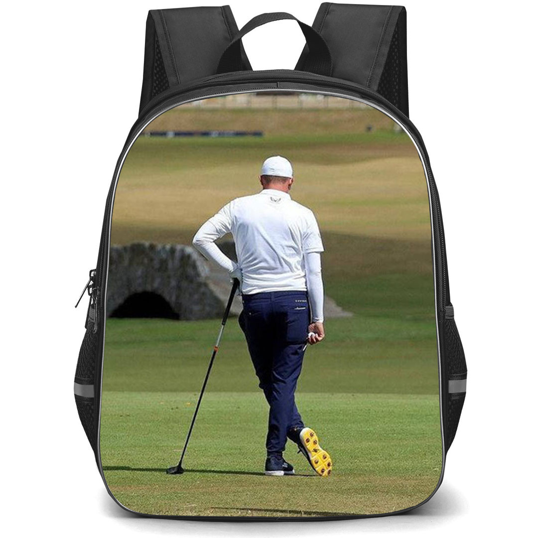 Golf Matt Fitzpatrick Backpack School Bag StudentPack - Matt Fitzpatrick St Andrews Edition Poster