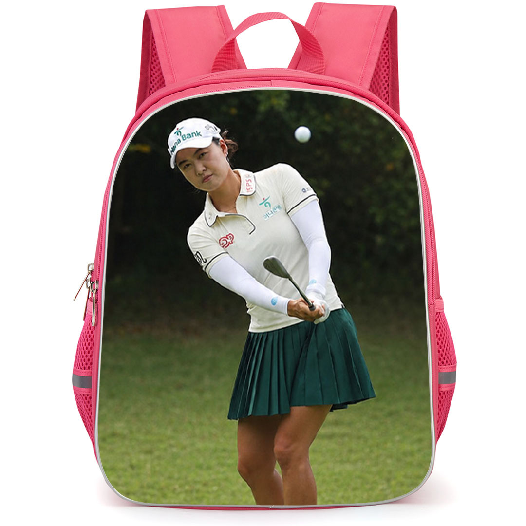 Golf Minjee Lee Backpack School Bag StudentPack - Minjee Lee Precision Shot Poster
