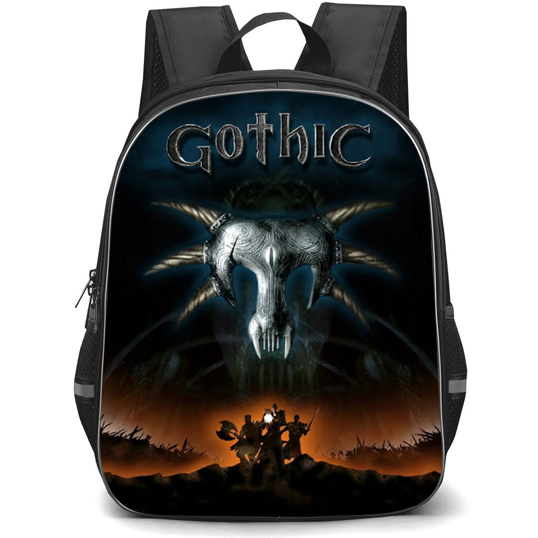 Gothic Backpack School Bag StudentPack - Gothic Game Cover Art